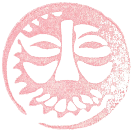 六朝人面纹瓦当